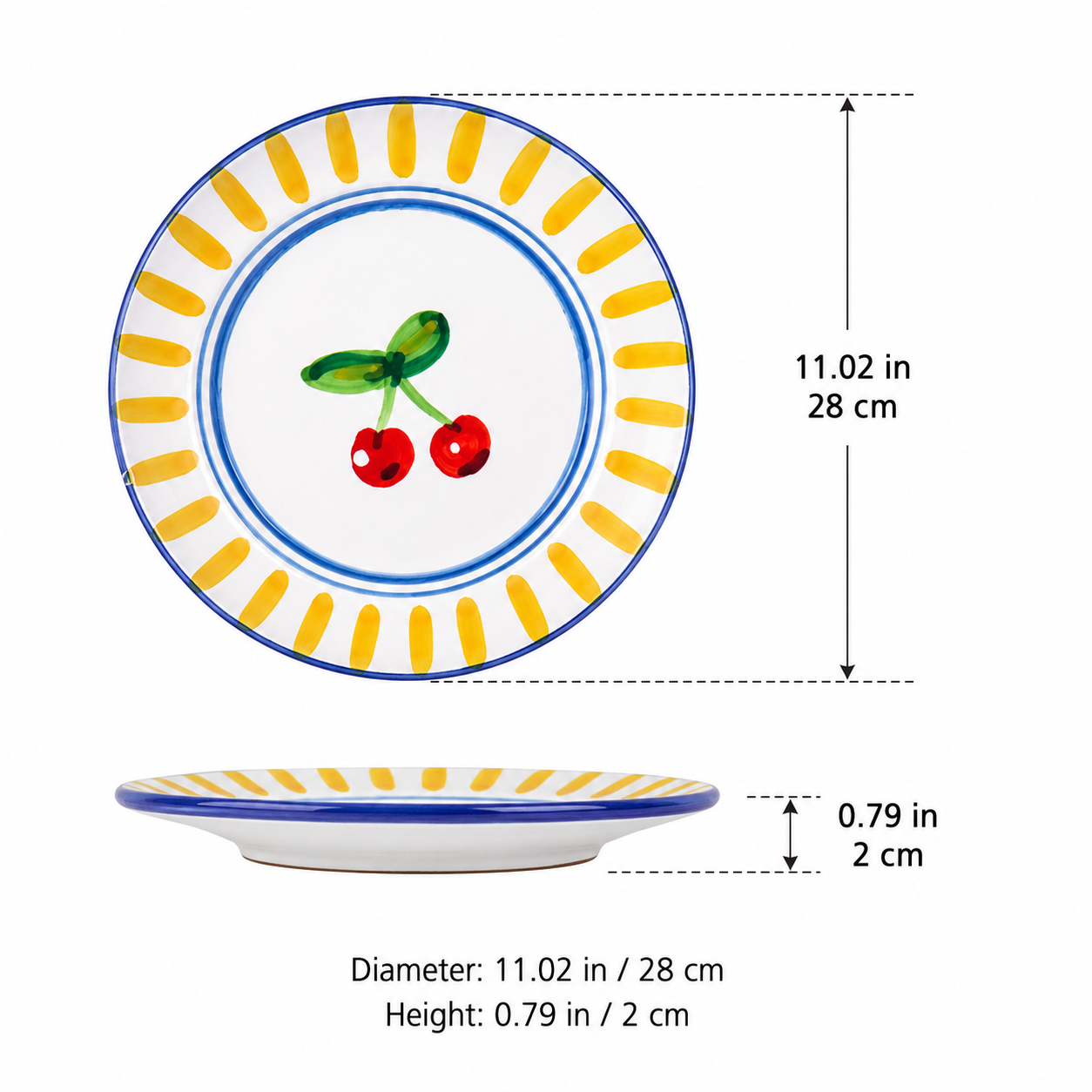 Set Piatti Piani Summer Bounty – ⌀ 28 cm
