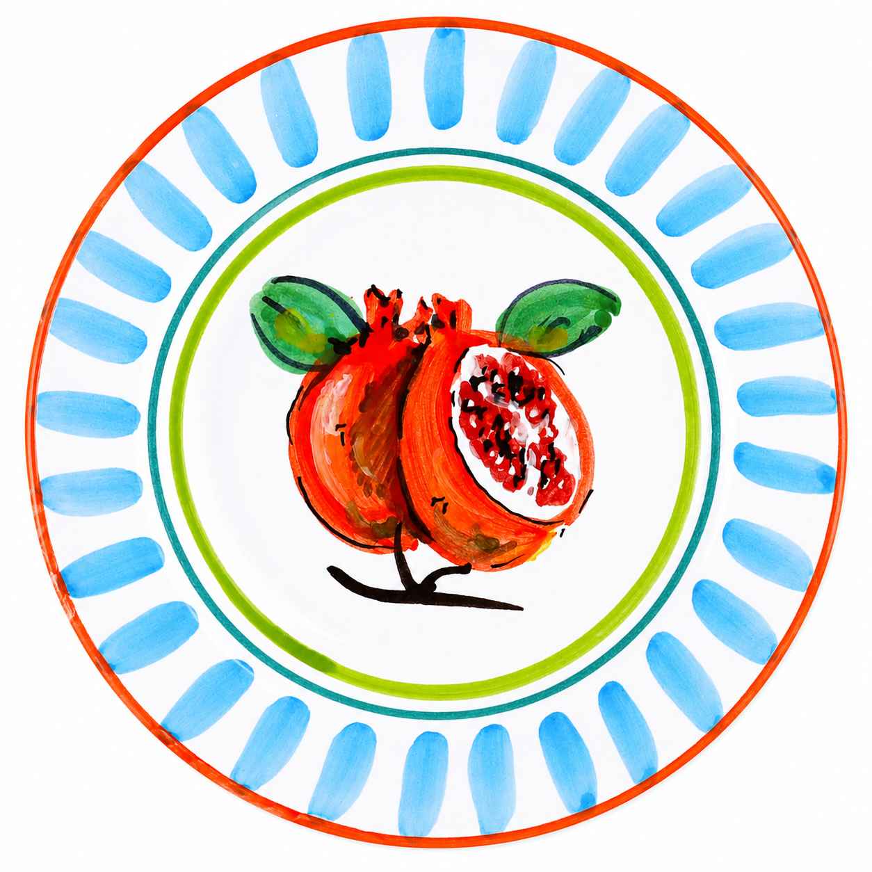Summer Bounty Deep Plates Set – ⌀ 25 cm
